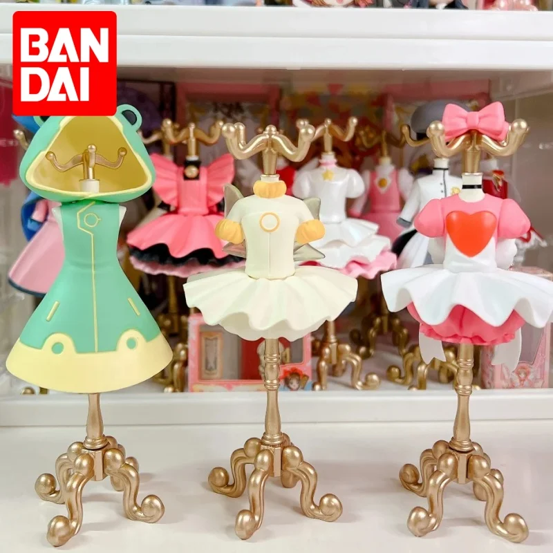 

Genuine Bandai Card Captor Sakura Gashapon Toys Clothes Hanger Styling Series Anime Figure Model Decoration Creative Gifts