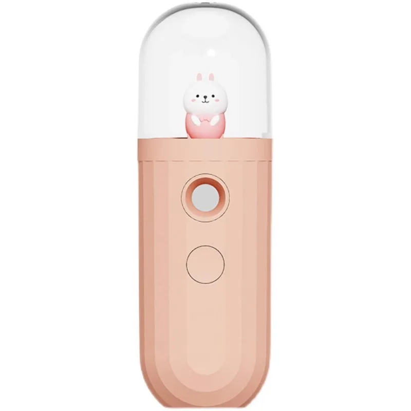 Portable water replenisher spray female handheld rechargeable humidifier face