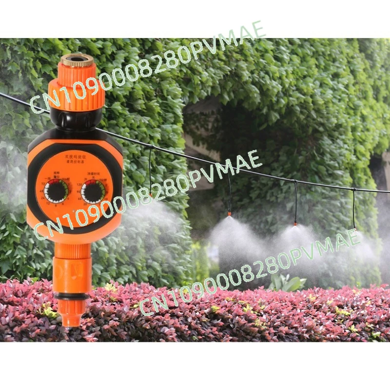 

Smart Irrigation Watering Timer Dual DIP Solenoid Valve Watering Controller