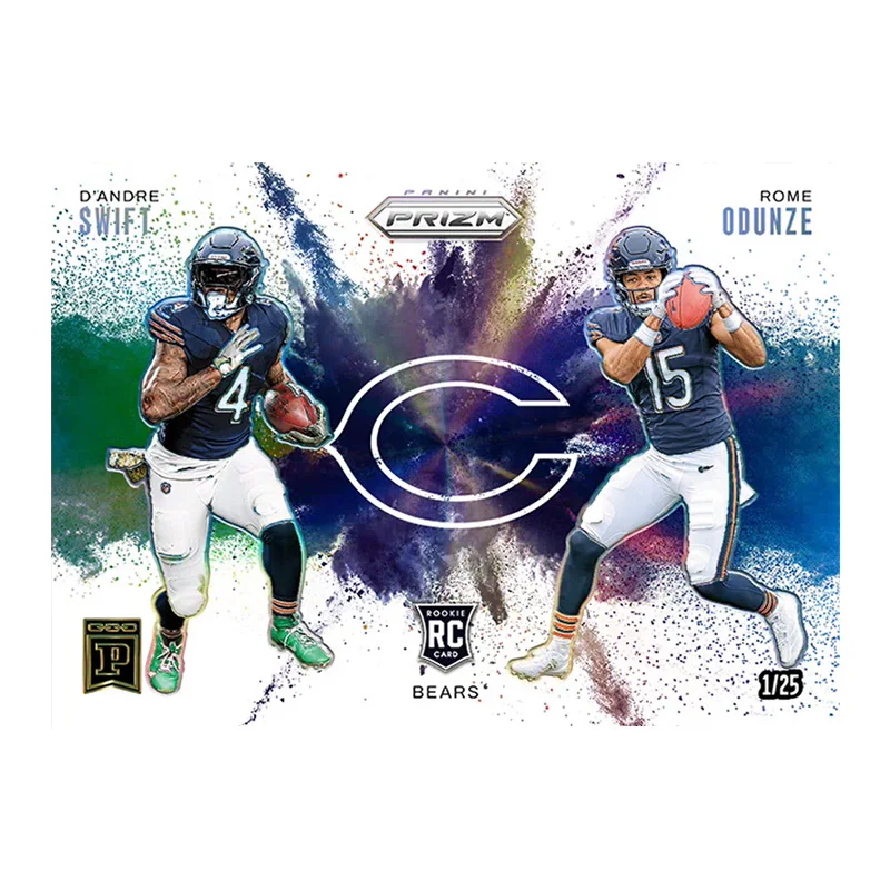 Panini 2024 Nft بريزم جايدن دانييلز تيري ماكلورين لتقوم بها بنفسك محلية الصنع الرجبي ستار بطاقات التداول هدية عيد ميلاد لعبة جمع بطاقات #5