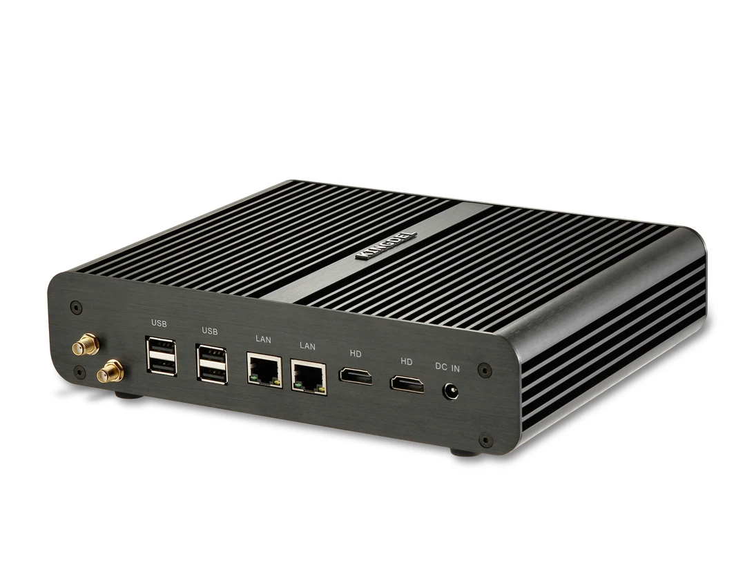 Mini PC sin ventilador Core i7 4500U, intel 4th gen CPU 4650U, 2 x HD-MI, 2 x LAN, Windows 11, 4 x USB3.0 óptico HTPC Nuc