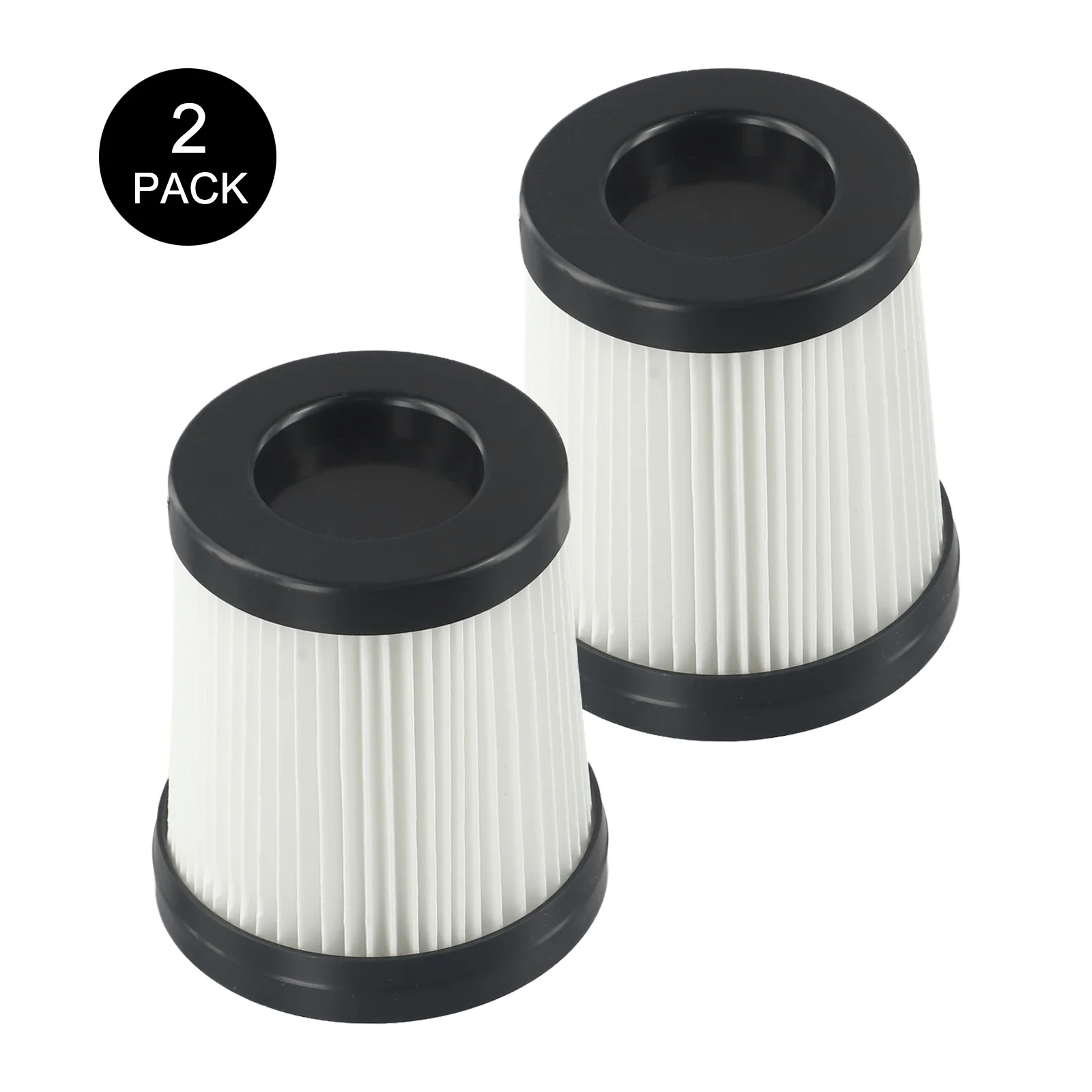 استبدال فلتر HEPA للتنظيف المنزلي، عبوتان من فلاتر المكنسة الكهربائية، فلتر مكنسة كهربائية لاسلكي، فلتر مكنسة كهربائية قابل لإعادة الاستخدام