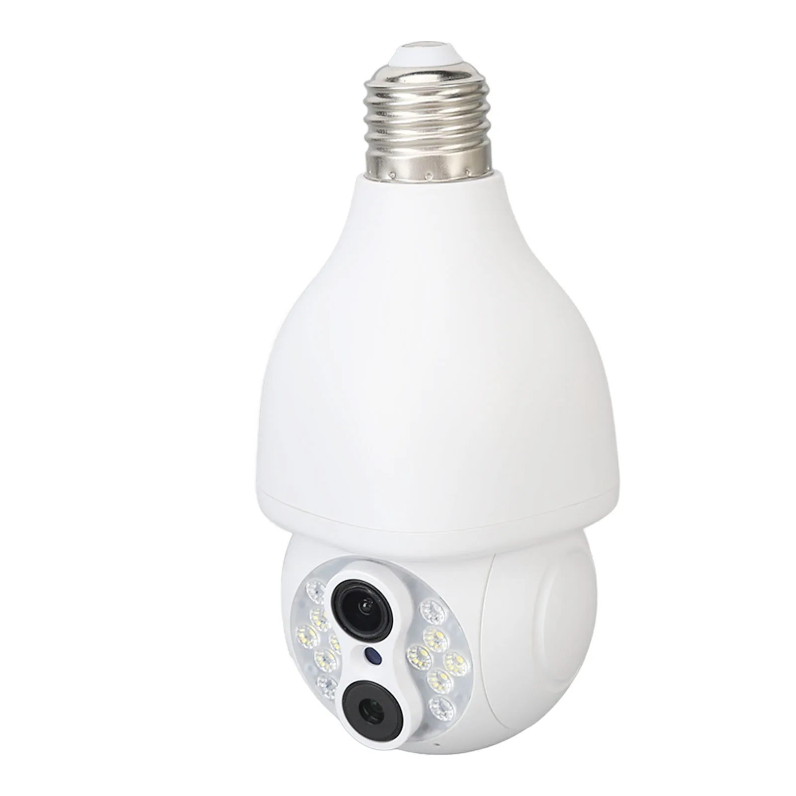 Security Camera WiFi Motion Detection 2 Way Intercom Dual Lens Surveillance Camera Night Vision Easy Installation for Office