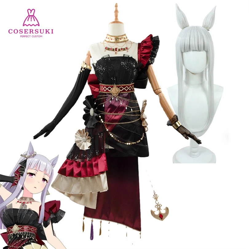 Uma Musume – joli Derby Gold Ship La Mode 564, Costume de Cosplay, tenue d'halloween et de noël