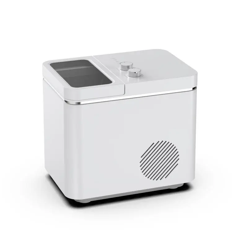 Maszyna do lodu domowa komercyjna do sklepów z herbatą mleczną, automatyczna mała maszyna do robienia kostek lodu.