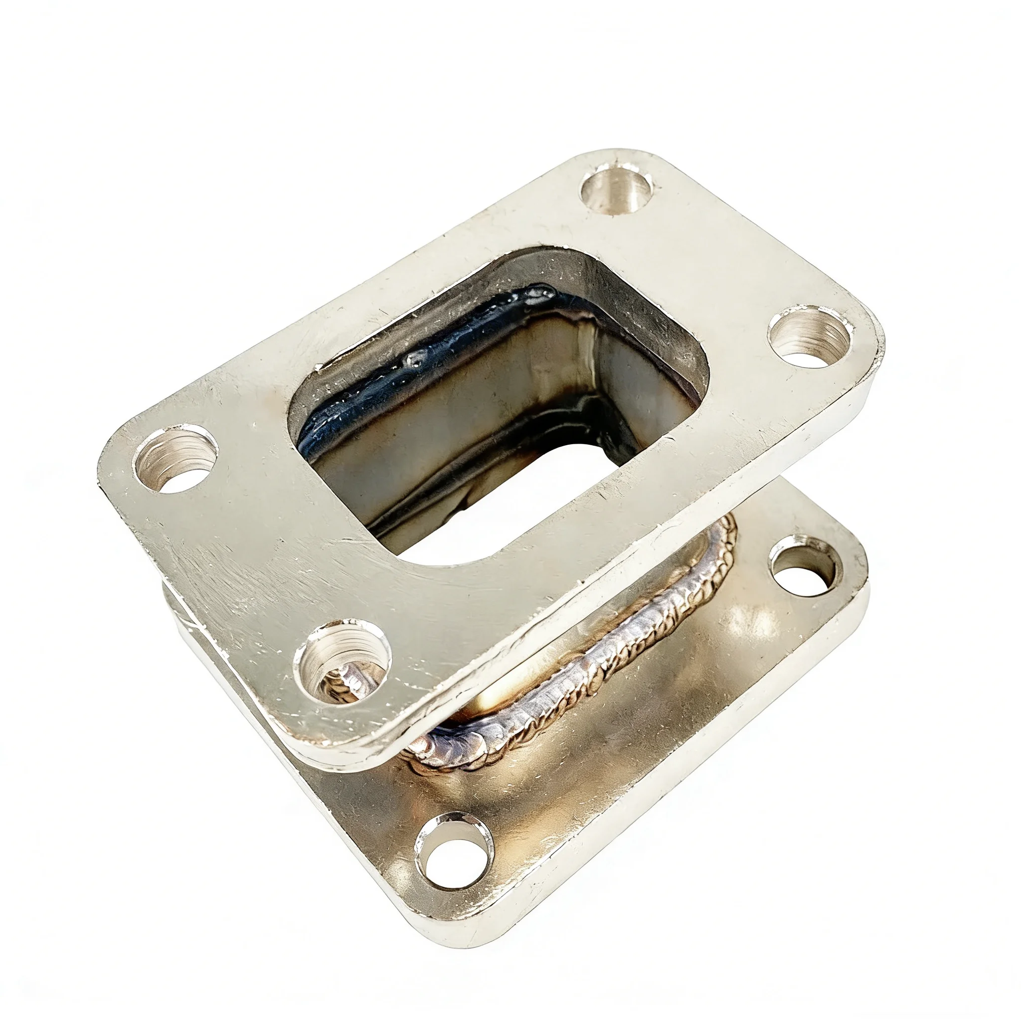 

Stainless Stee T4 to T3 Turbo Conversion Adaptor Flange Reducer T3 T4 T3/T4 GT35 GT45 T70