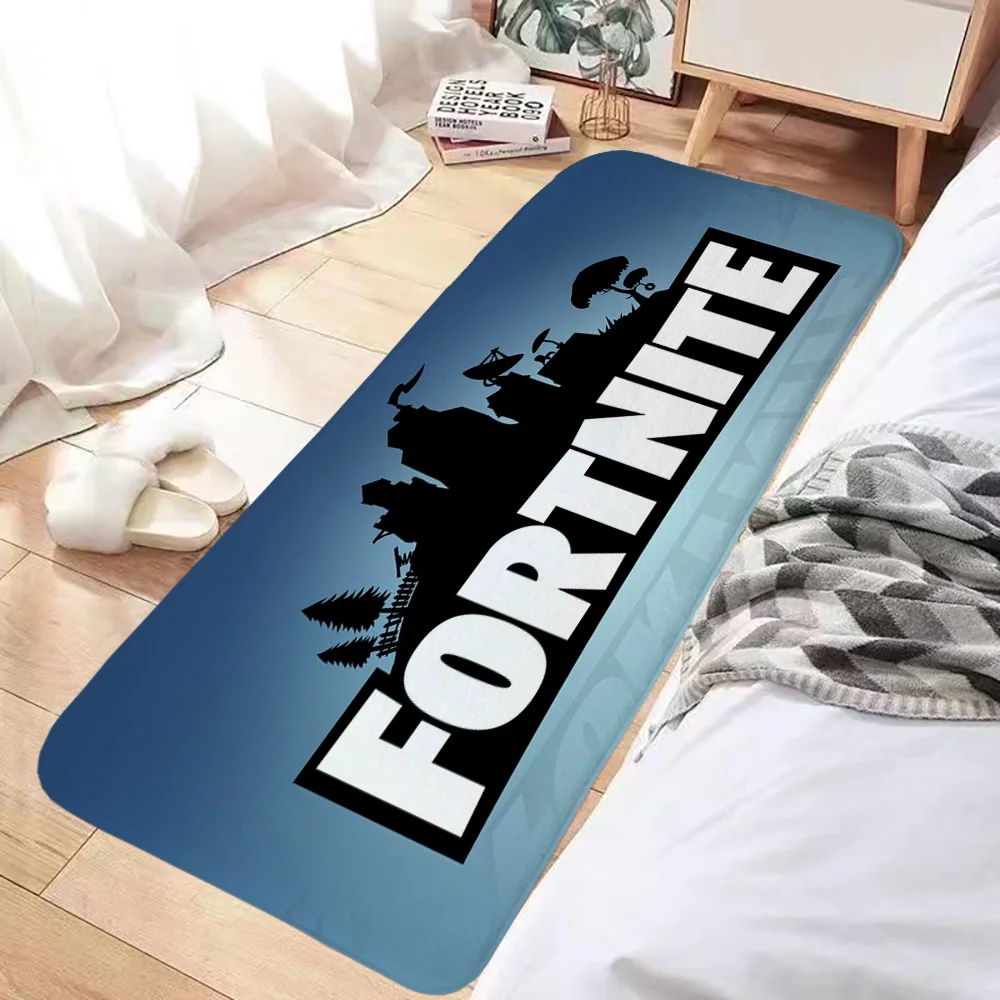 Bath Mat Rug Foot Mat Kitchen Mat Bathroom Mat Doormat Entrance Door F-fortnite Rugs Bedrooom Carpet Room Mats Non Slip Carpet