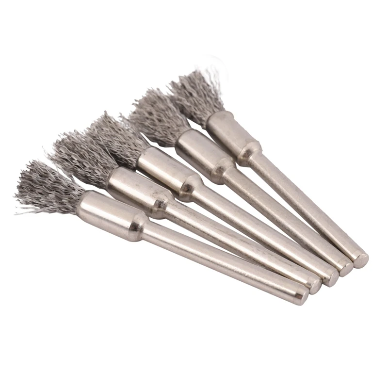 5Pcs Cleaning Brush Atomizer Tanks Heating Wire Vape Accessories Coil Cleaner Steel Brush E-Cig DIY Tools For RDA RBA Rebuildabl