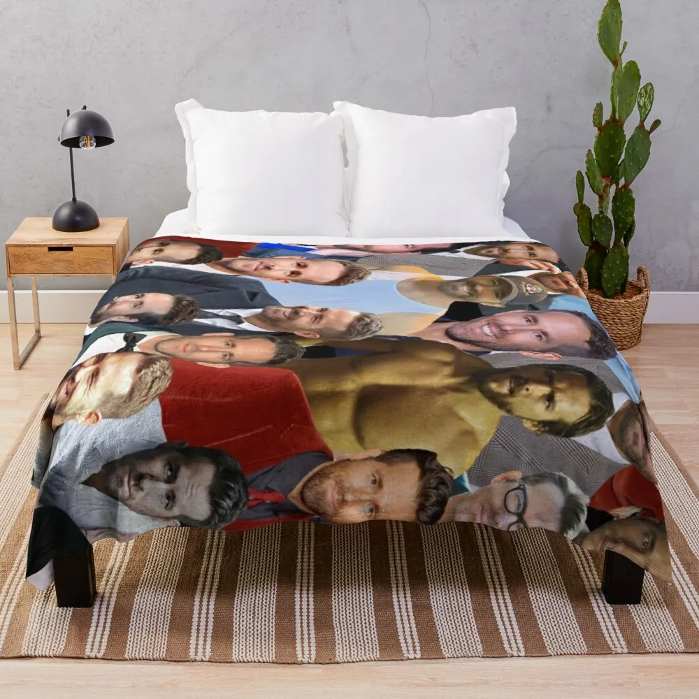 

Ryan Reynolds photo collageThrow Blanket Quilt Blanket Soft Big Blanket Fluffy Blankets Large