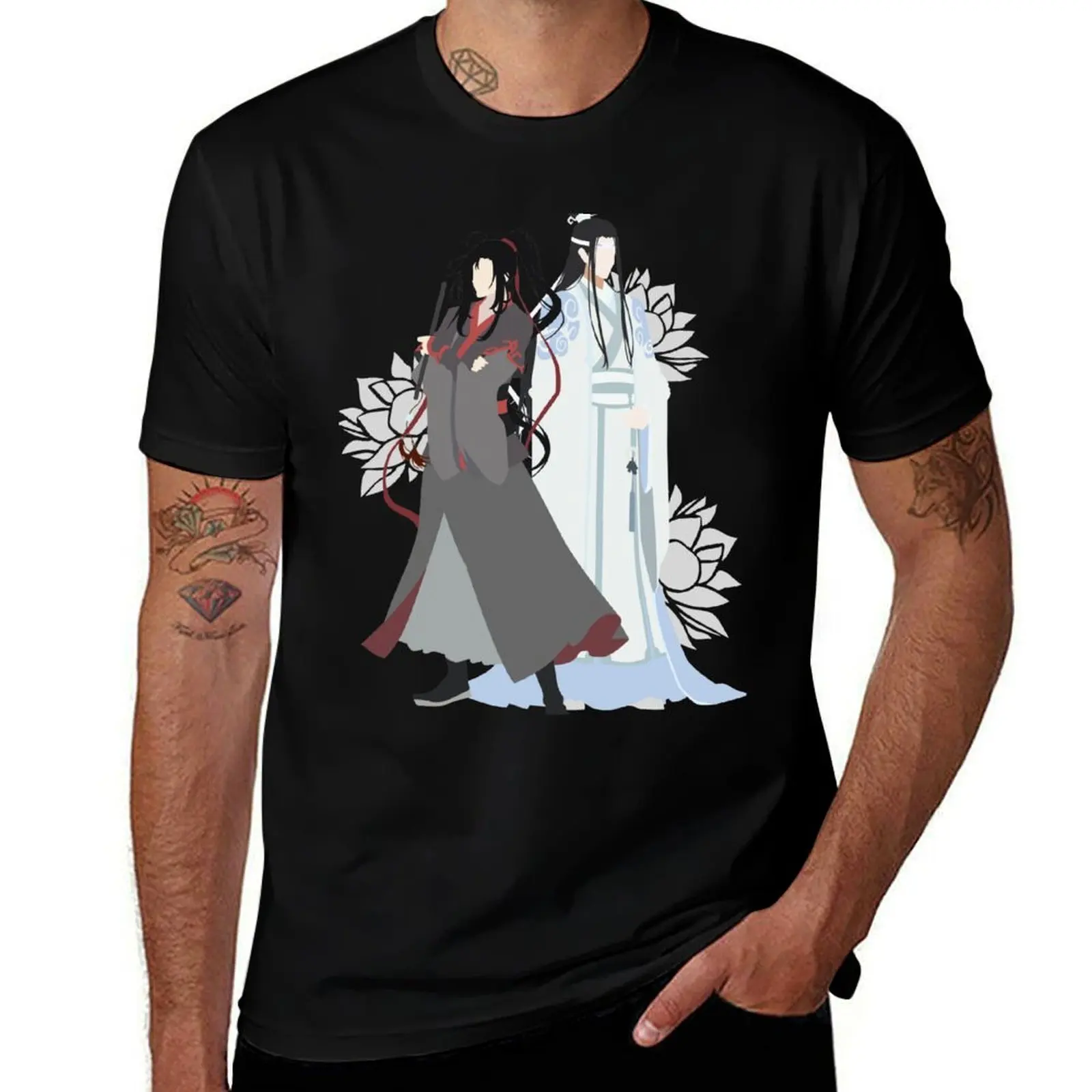 

Wei Wuxian, Lan Wangji - MDZS Vector Art - Alternate T-Shirt boys whites tshirts personalised clothing for men