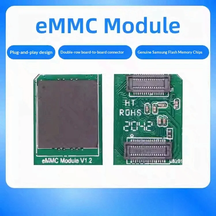 

Модуль eMMC Milk-V 128 ГБ – простое подключение и использование, быстрое прошивание систем для отладочных плат