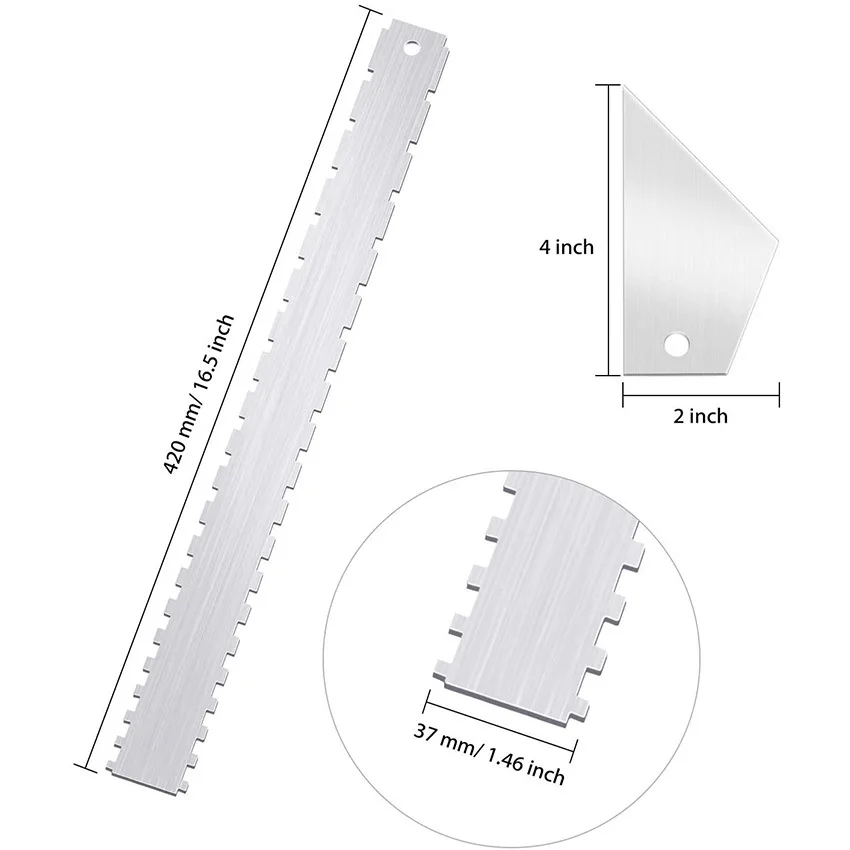 Guitar Tool Combination, Guitar Product, Fingerboard, Knife Edge Ruler, Leveling Ruler, Guitar Chord Distance Measuring Ruler