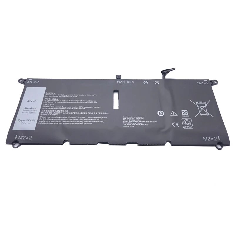 Imagem -02 - Lmdtk Novo Hk6n5 13 135390 Xps Bateria do Portátil para Dell Inspiron 9370 9380 P82g Dxgh8 7.6v 45wh