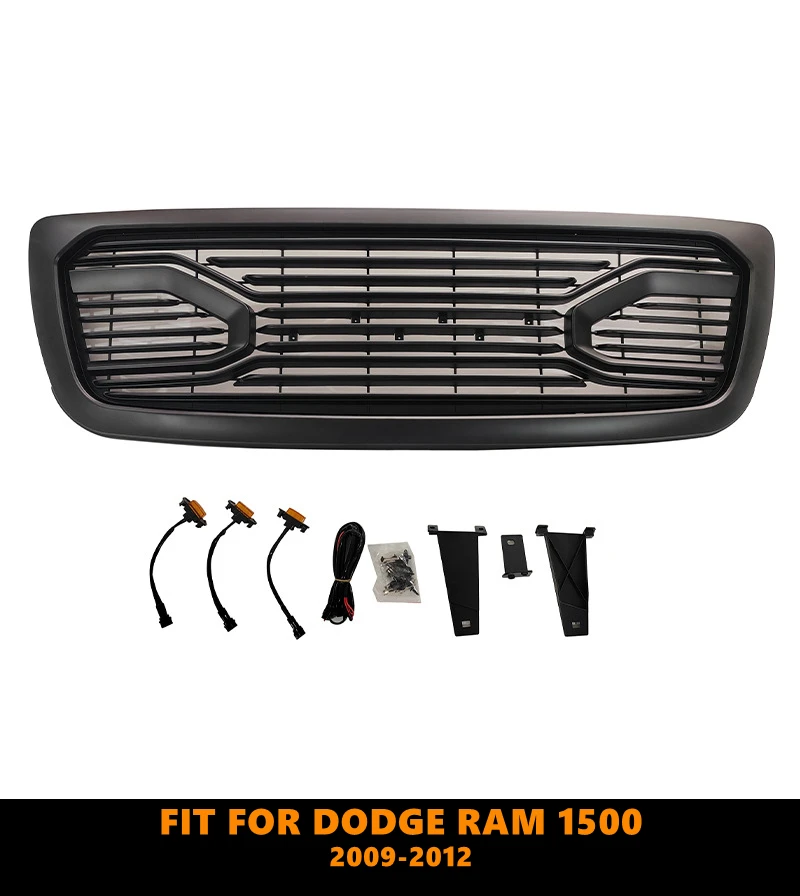 

High Quality ABS Front Middle Grill Racing Grills Fit For Dodge Ram 1500 2009-2012