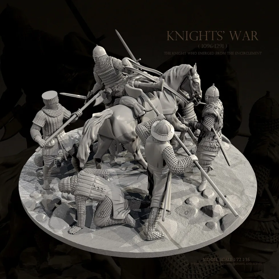 

The height of man 25mm 50mm Resin Soldier model kits figure colorless and self-assembled (3D Printing ) TD-7788/3D