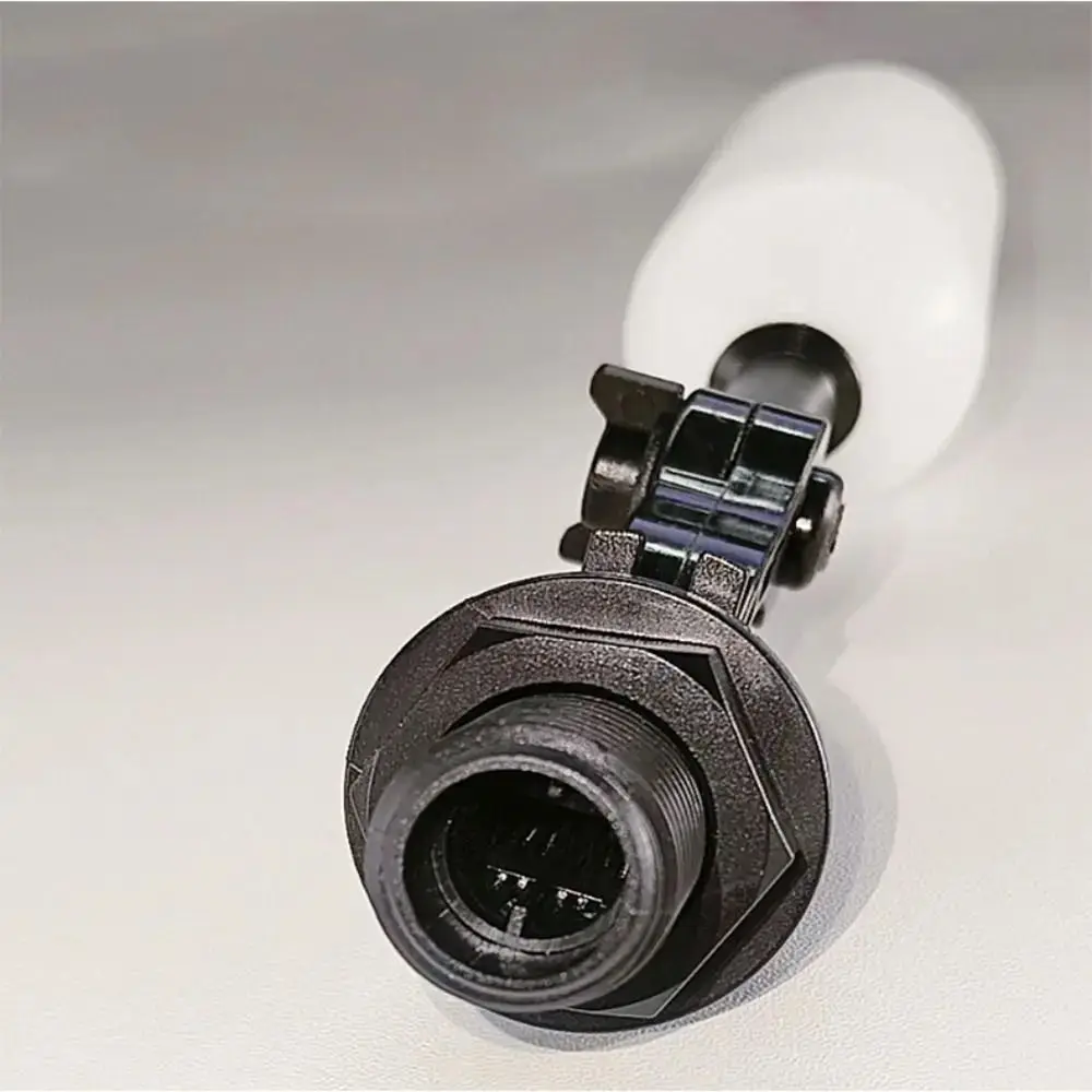 1Pcs 1/2 DN15 3/4 DN20 Float Ball Valve Plastic Adjustable Arm Water Level Control Valve 360 Degree Adjustable ABS PE
