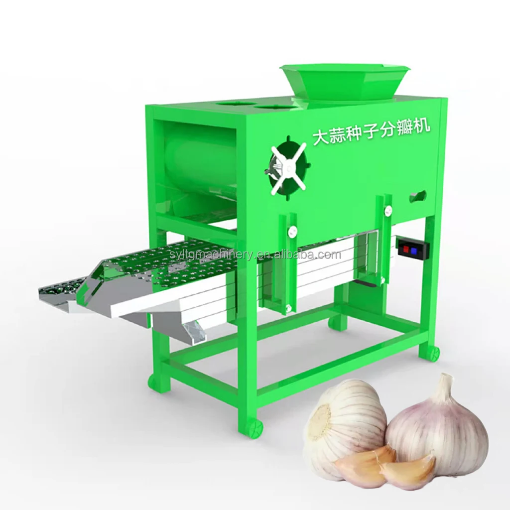 【HOT】Automatic Stainless Steel Garlic Clove Separator Garlic Bulb Separator Machine High Quality Garlic Clove Separator Machine
