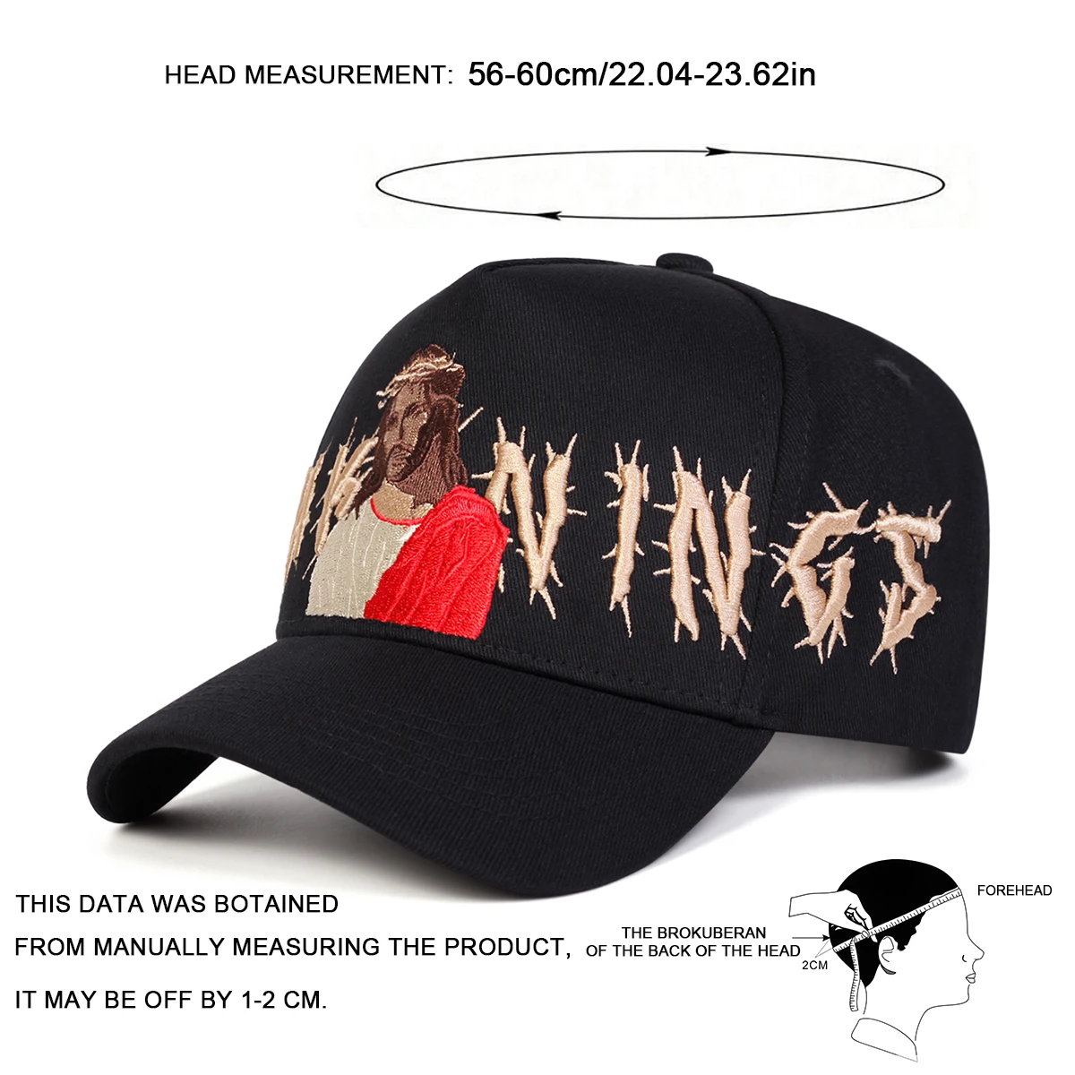 Unisex Personality Embroidery Baseball Caps Spring Autumn Outdoor Adjustable Casual Hats Sunscreen Hat Sports Cap