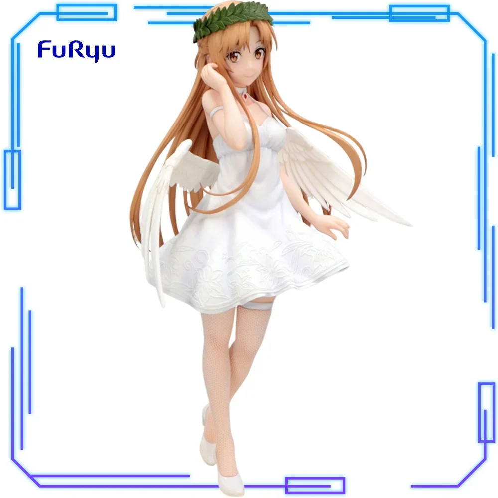 Genuine FuRyu Anime Sword Art Online Asuna BiCute Pure Figure 24cm Collections Model Toy Figures Birthday Gift view 2
