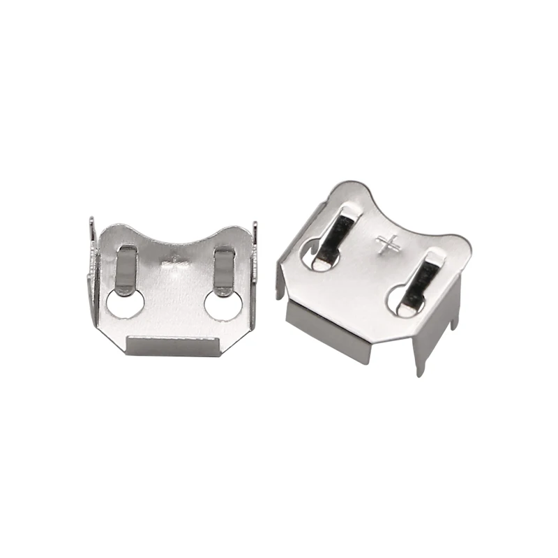 Metal Stamping LR43 Battery Holder THM LR43, AG12 Battery Clip P/N 1141