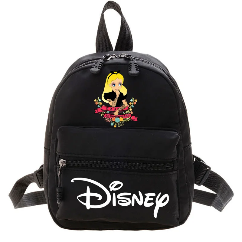 2024 Disney Princess Snow White Women\'s Mini Backpack New Trendy Ins Girly Heart Fashion Lovely Bag Design Versatile Backpacks