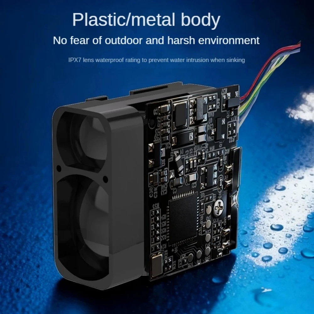 NCZOBOE High-Precision Laser Ranging Module Infrared Ranging Module Sensor Module 1000 Meters Outdoor Pulse Type
