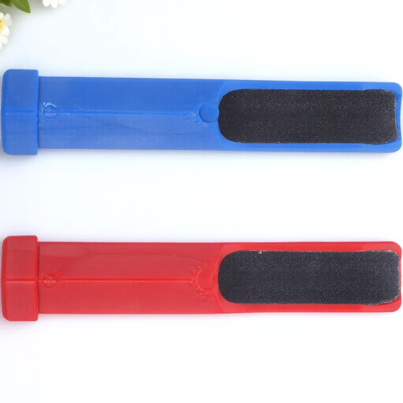 

2pcs Shaper Burnisher File Tool Repair Trimmer Plastic Portable Tip Sander Billiard Pool Supply Cue Tie Burnisher Pool Cue Tip