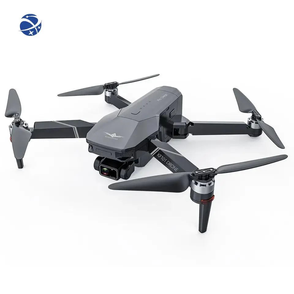 

YYHC KF101 MAX 3-axis gimbal Drone 3KM Distance GPS 4K optical flow dual camera 5G transmission EIS RC Quadcopter Toy