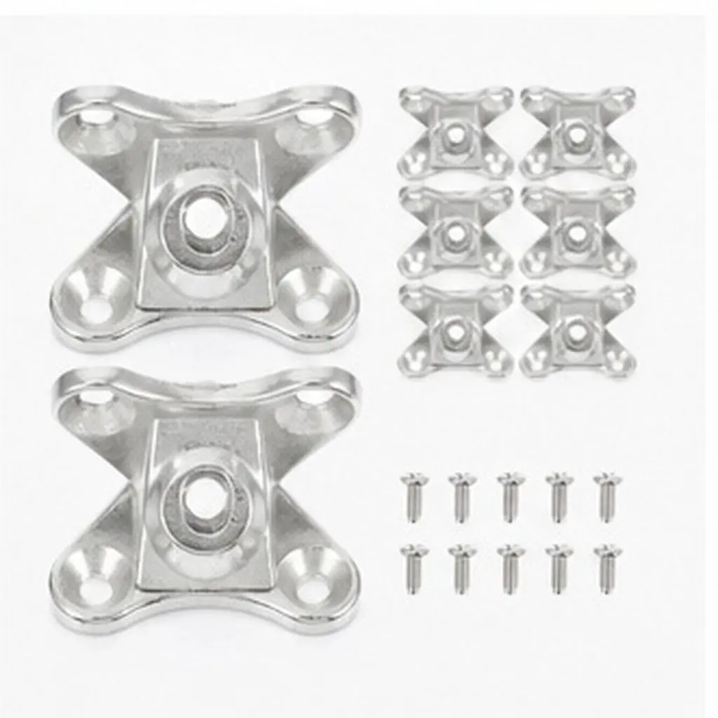 10Pcs Heavy-Duty Zinc Alloy Corner Brackets for Furniture Reinforcement Cabinet Shelf Table Wardrobe Stability Fixing Detachable
