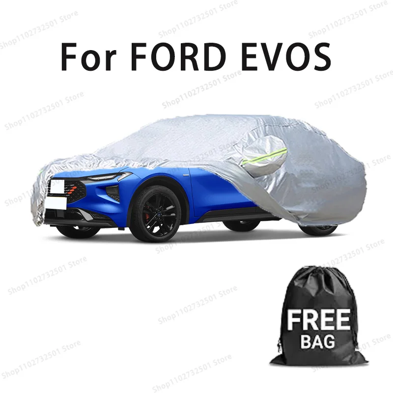 

Car cover For FORD EVOS Full cover Waterproof sun protection cover Scratch resistant cars accessories