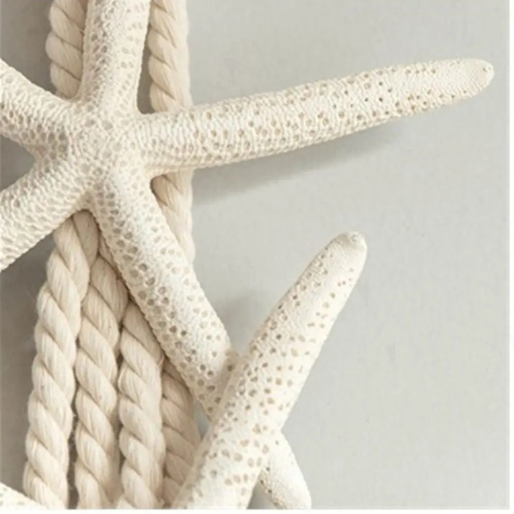 Natural Starfish Curtain Tie Rope Creative Starfish Nordic Curtain Buckle Stable Starfish Fixing Curtain Tie Living Room