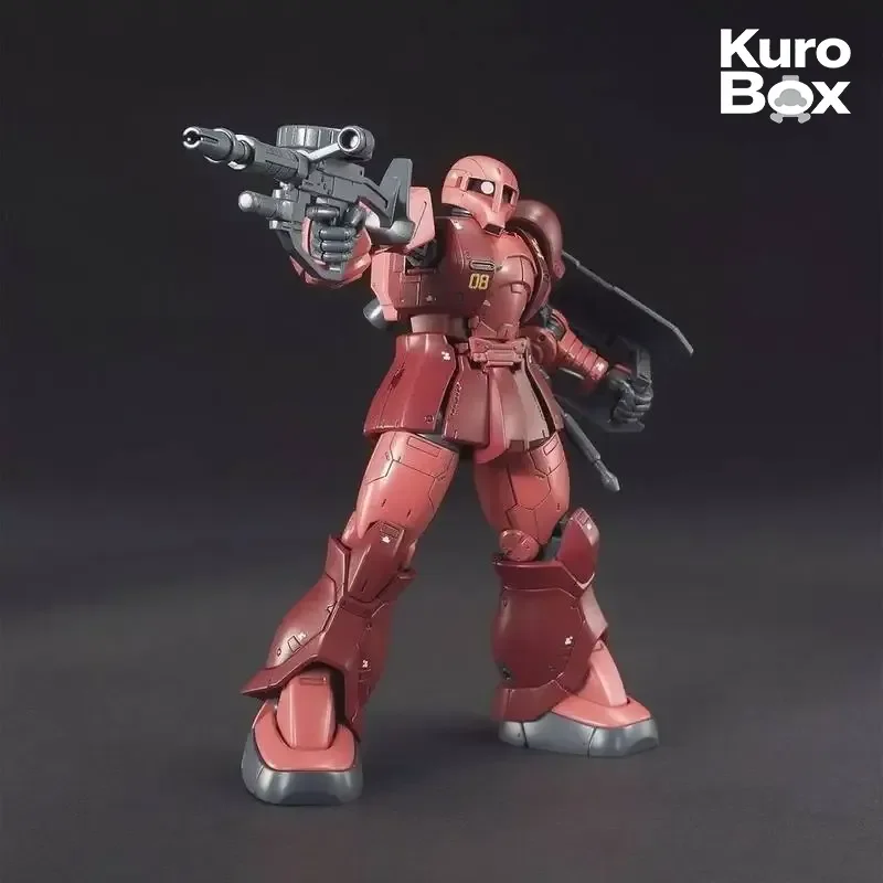 

HG MS 05 Red Zaku I Char Aznable Exclusive Mobile Suit 1 144 Scale Assembly Model Kit With Water Decal Adult Hobby Collection