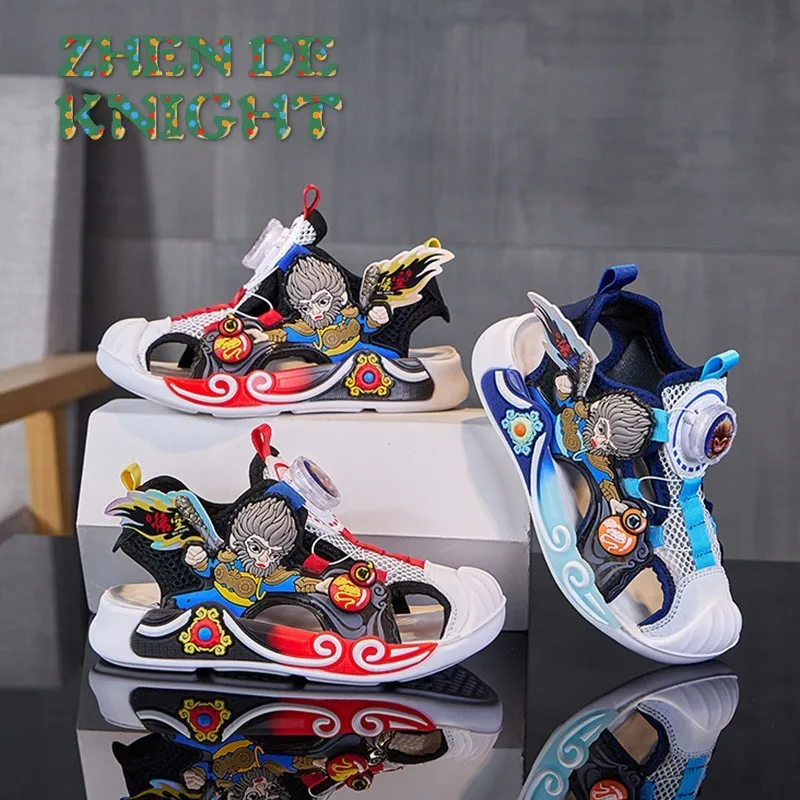 

Summer New Children's Bag Head Sandals Indoor Home Sports Sandals Baby Shoes Boys' Light Fashion Beach Sandals