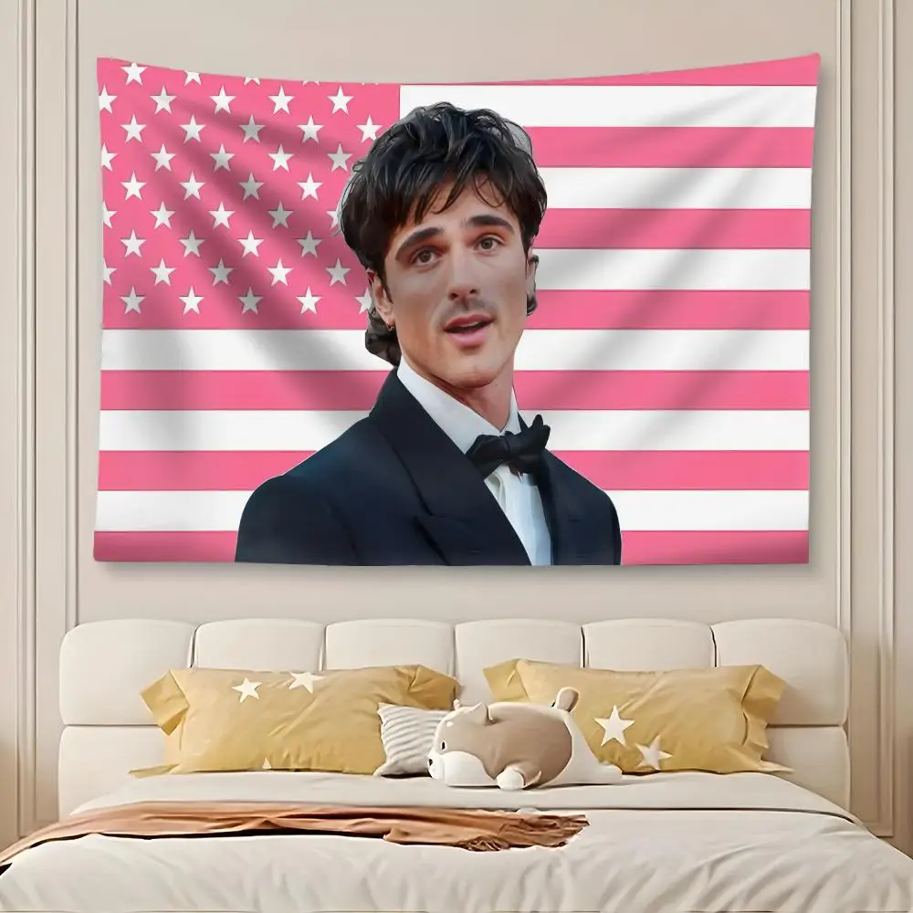 

Actor J-Jacob Elordi Tapestry Soundproof Thick Tapestry, Living Room Sofa Wall Decor For Hotels & Homestays & Dormitory
