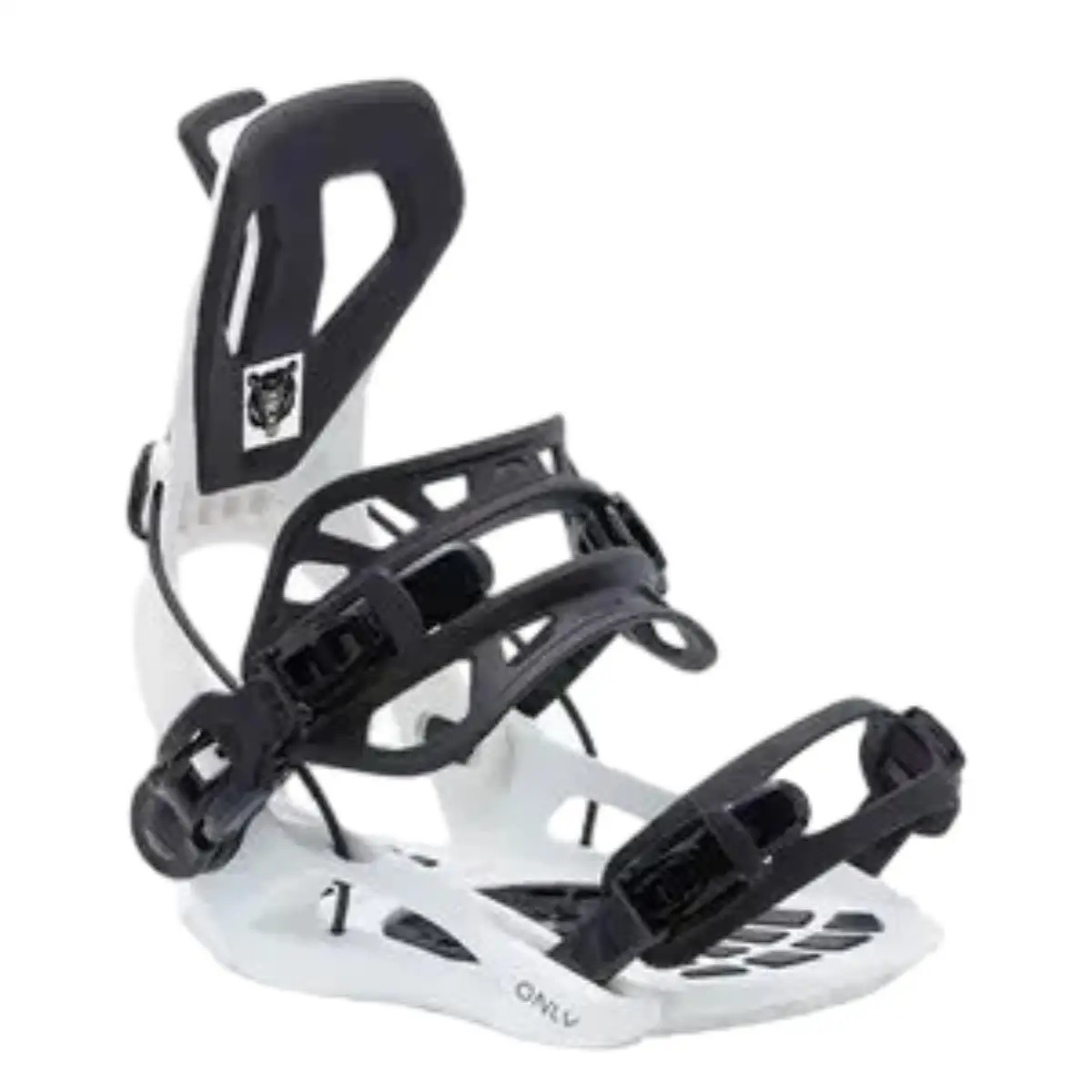 

TERROR P1-360 Snowboard Bindings Step-In System for Beginners, Lightweight Fiberglass, EVA Base, Multi-Color, Durable