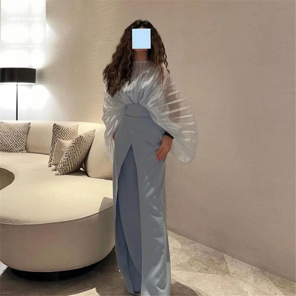 CustomizedProm Dress High Neckline Women 2023 New Fashion Long Sleeve Evening Gowns Formal Occasion Vestidos Para Eventos Especi