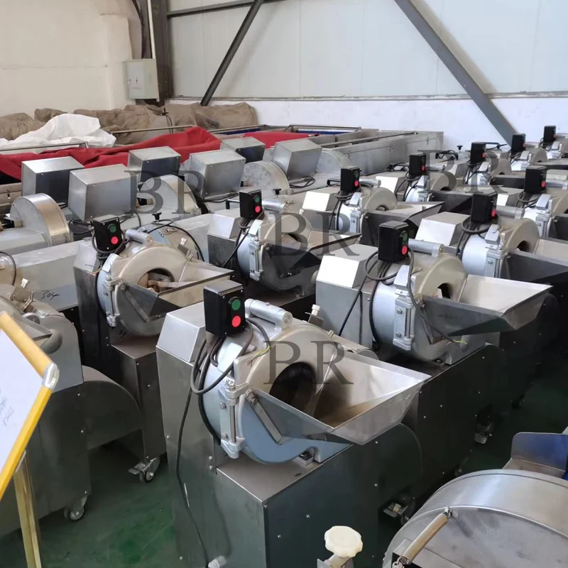 

Industrial Fully Automatic 3mm 5mm 10mm 15mm Peach Cucumber Dicer Vegetable Fruit Dicing Machine