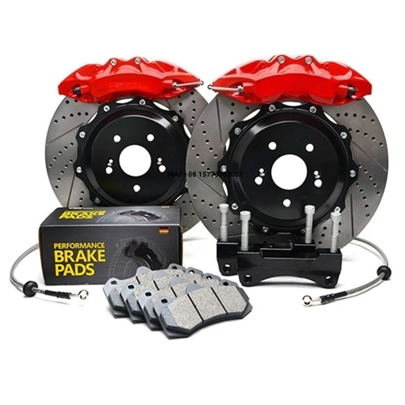 Front Rear Big Brake Kit 6 Piston with Rotor 355x32mm for Impreza 1998-2019 18inch Wheel