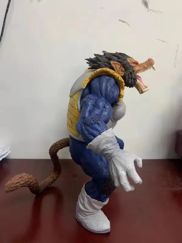Dragon Ball Anime Golden Ape King Kong adorno de escritorio Transformable modelo hecho a mano figura de acción juguete coleccionable regalo de cumpleaños