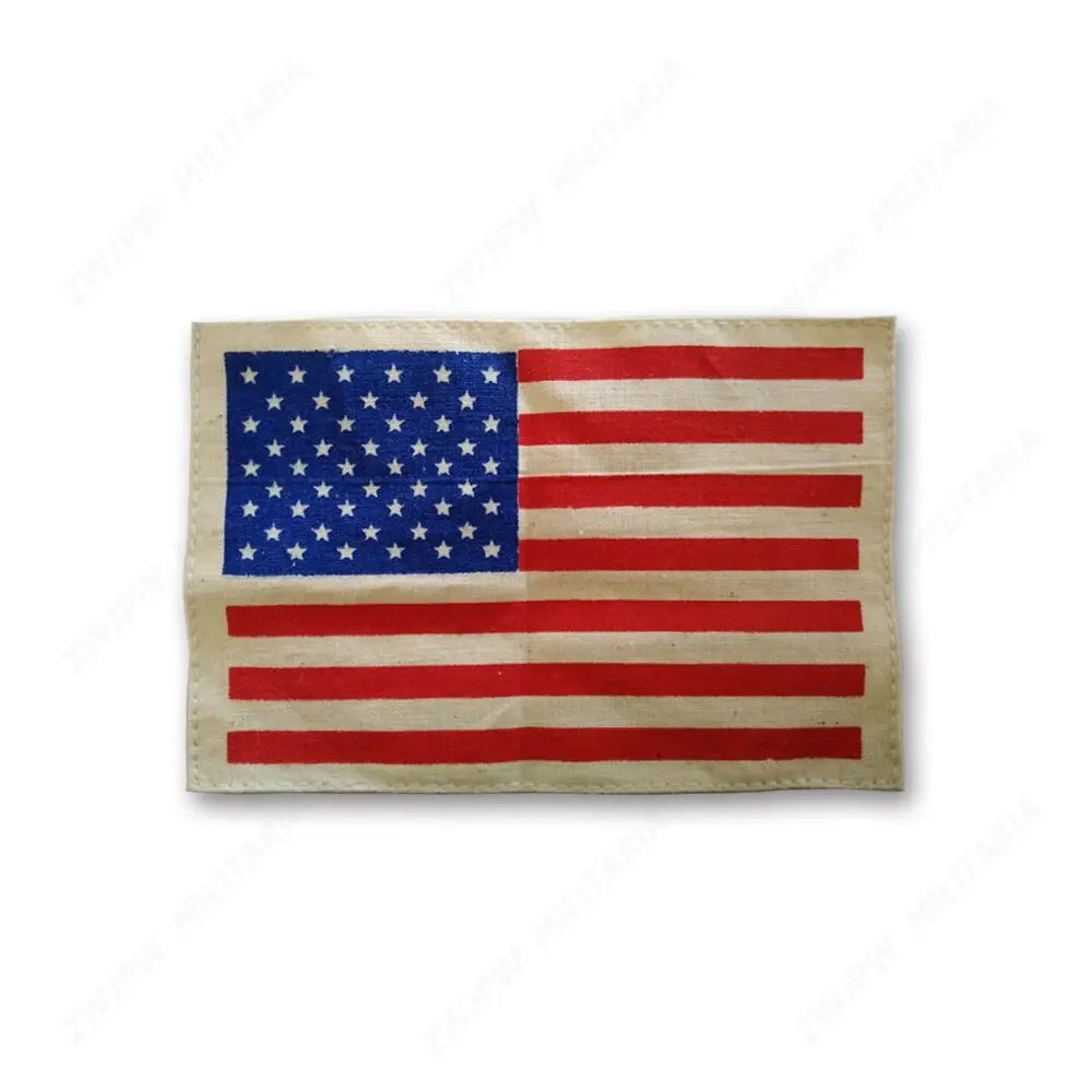 WW2 US ARMY AIRBORNE/PARATROOPER 48 STAR AMERICAN FLAG ARM BAND  US117011