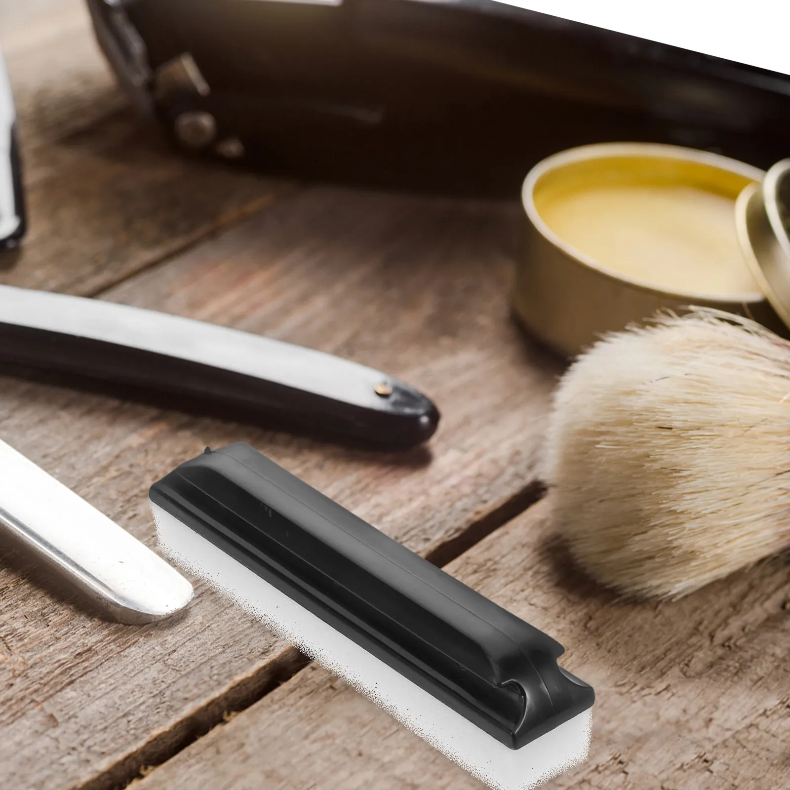 Beard Trimming Sponge Cleaner Kit with Ergonomic Brush Beard Hair Sink Protector Mat for Easy Cleanup and Tidy Grooming Area