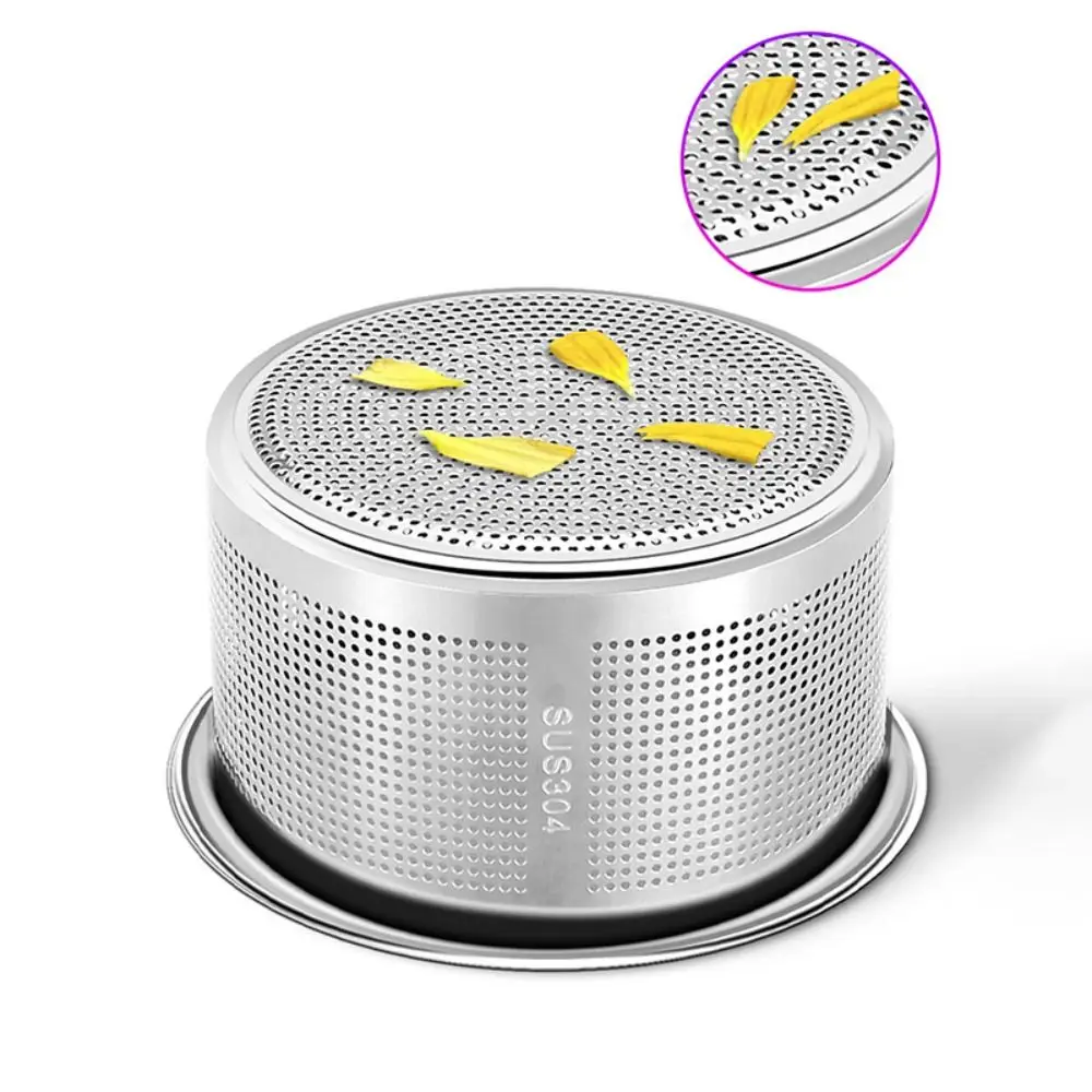 Stainless Steel Sink Strainer Drain Hole Filter Mesh Protection Against Clogging Kitchen Sink Grid Filter