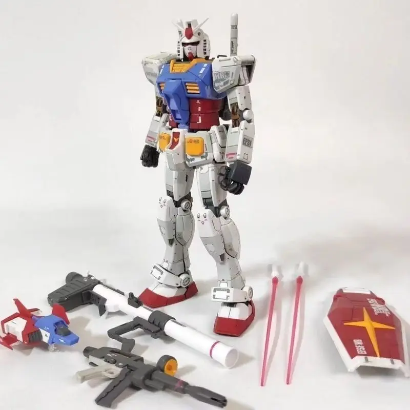 

DABAN 6628 MG1/100 RX-78-2 3.0 Action Figure - High Precision Collectible Anime Model Assembly Kit Ideal Gift for Boys