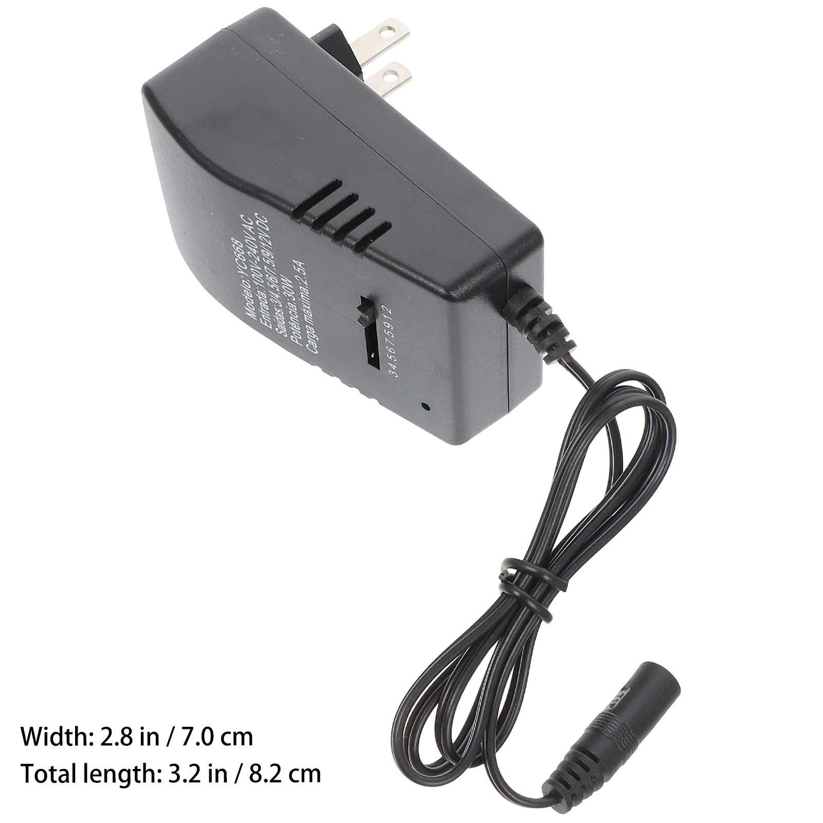 Adaptateur d'alimentation universel réglable, 1 ensemble, alimentation en plastique pour ordinateur portable, routeur, lumière LED, tablette, vidéo sans fil