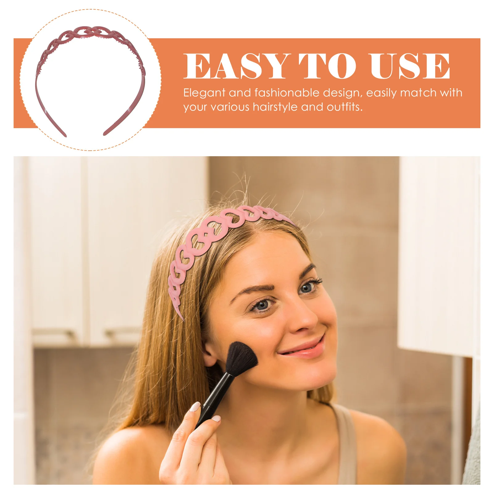 

12Pcs Colored Heart-Shaped Headbands Wide Plastic Hair Hoops for Women Daily Party Fashion Accessories Headbands