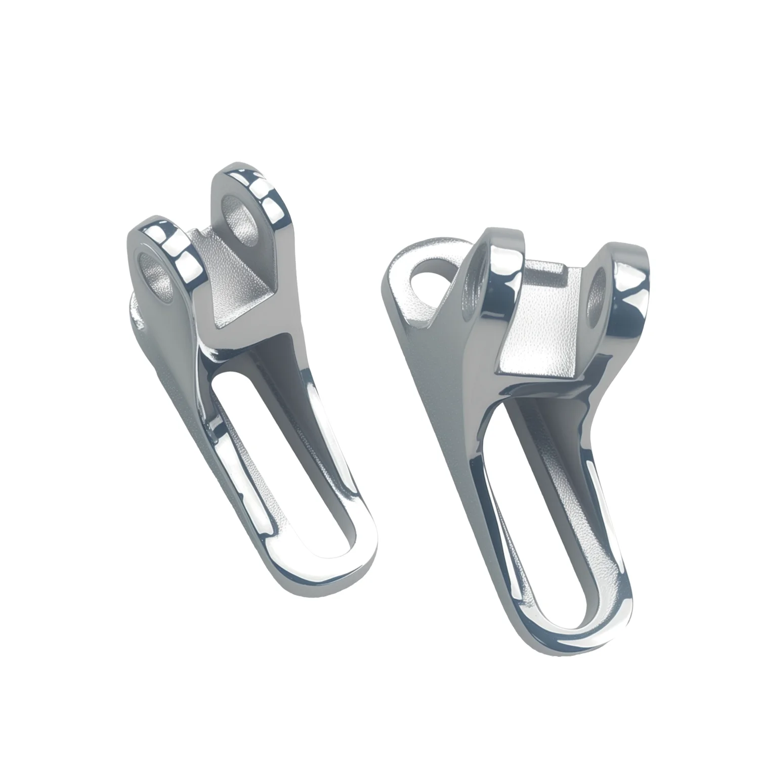 Rear Passenger Foot Pegs Footrest Mount Pedal For Harley Touring CVO Street Electra Glide FLHX Road King FLHR 93-24