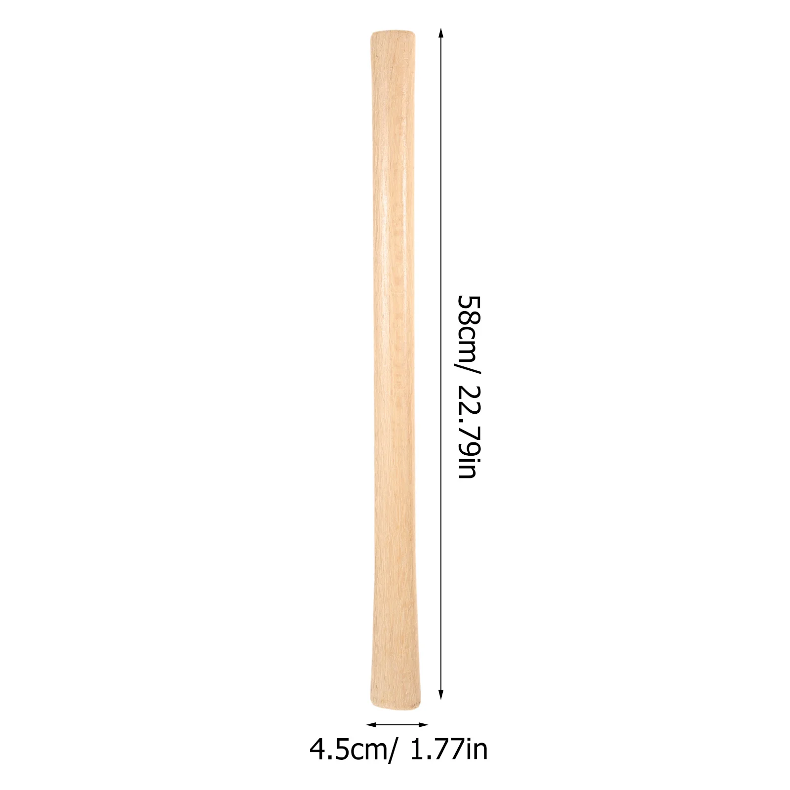 مقبض مجرفة بديل خشبي، مقبض أداة نجار متين، سهل التركيب لمقابض مجرفة النجارة، مقابض خشبية