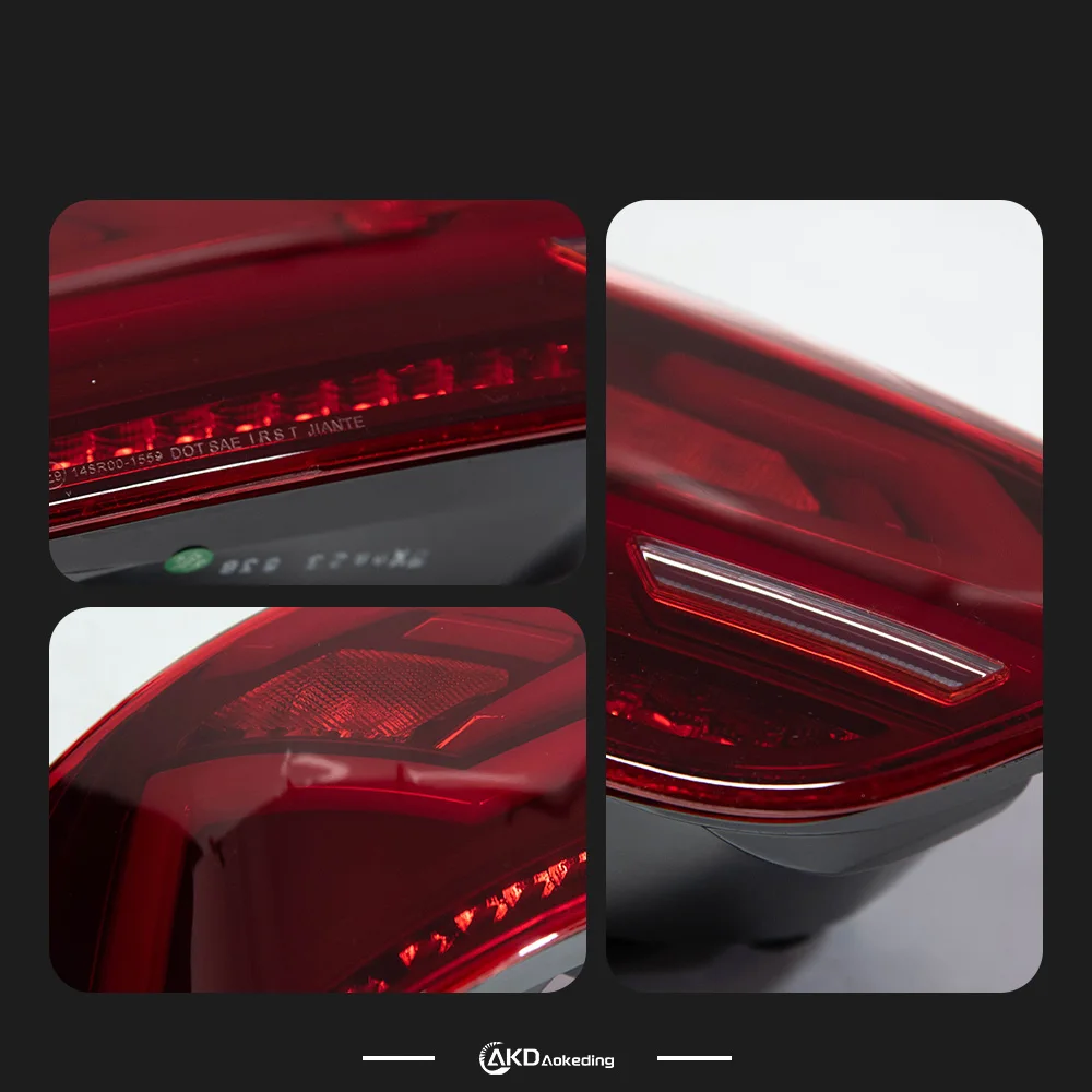 Auto Parts Tail light For Mitsubishi Lancer EX 2009-2016 latest Styling LED DRL Brake reversing light Cars Accessories Modified