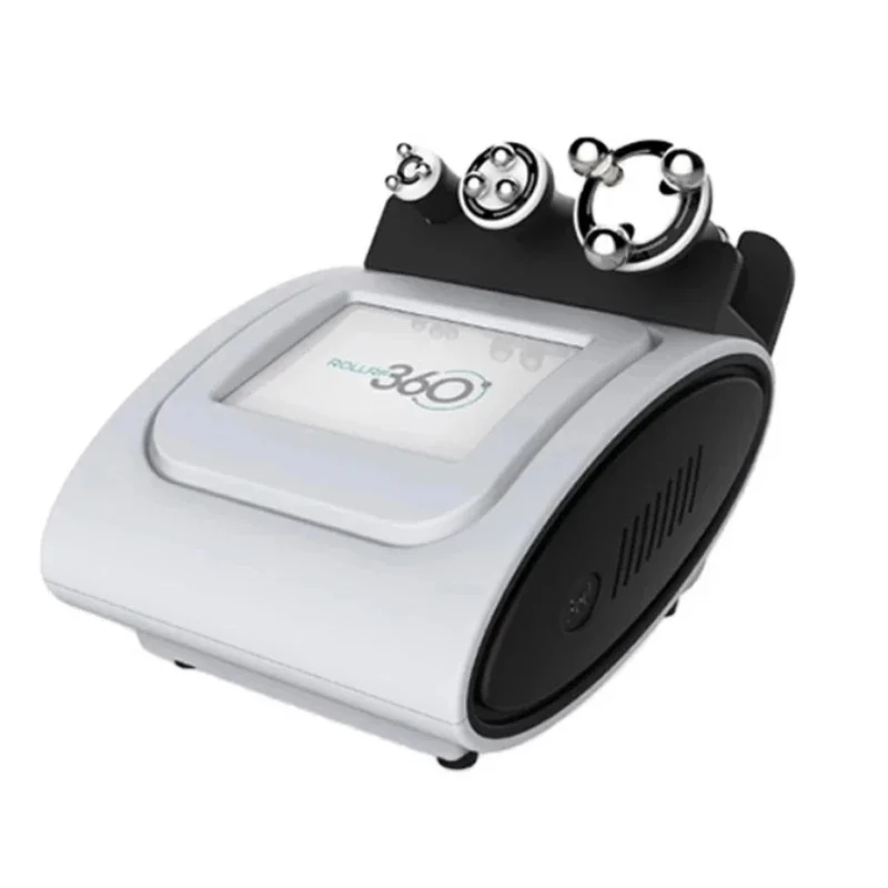 3 In 1 360 Rotation Roller Led Light Radio Frequency Slimming Massage Machine 3d Roller Face Massage Face Lifting Slim Beauty