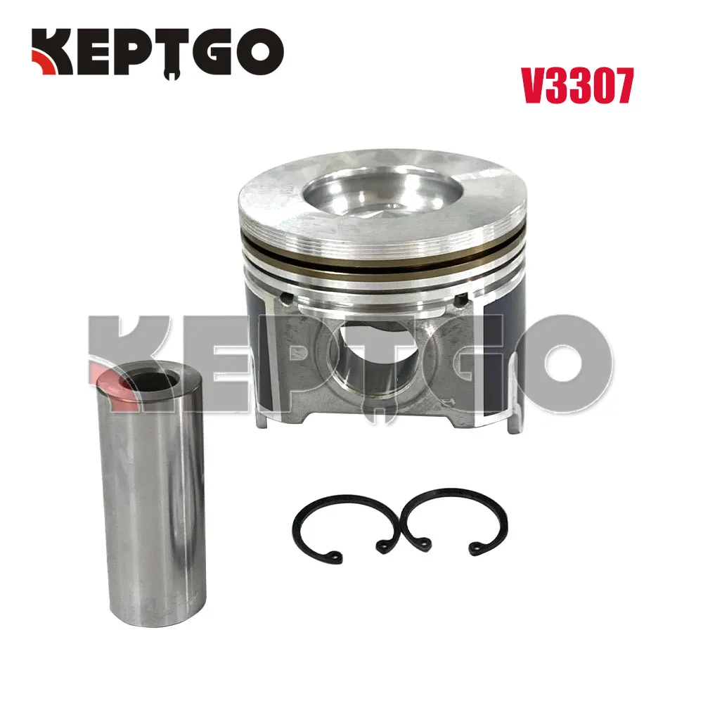 

NEW V3307 Piston Kit For Kubota Engine